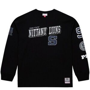 Mitchell & Ness Black Long Sleeve‎ Tee